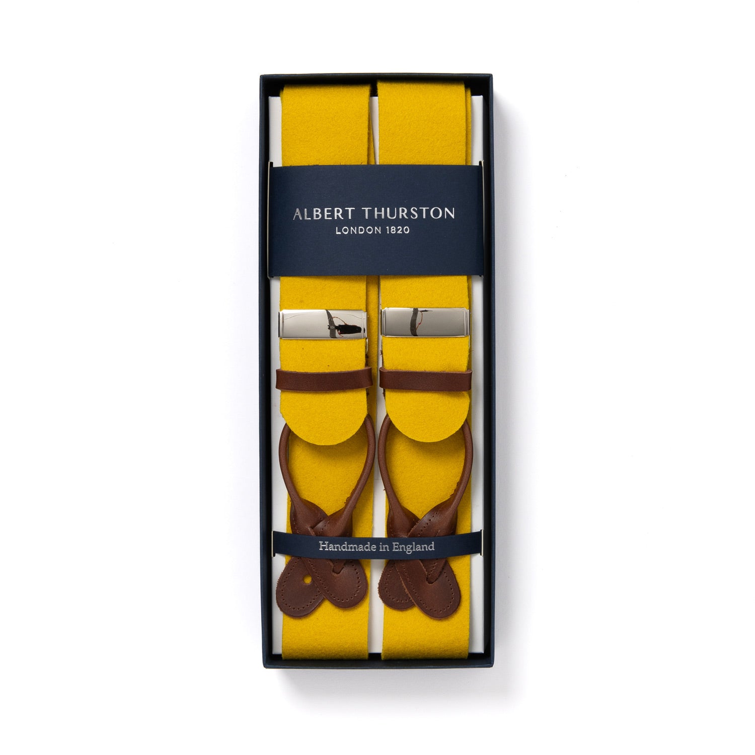 Button Suspenders "Boxcloth"